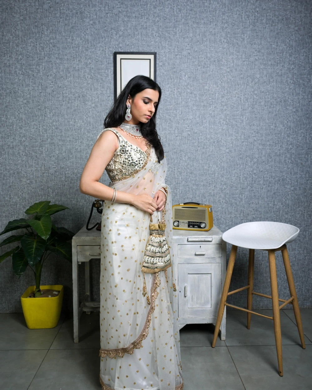 Vardan Ethnic Bt 373 Heavy Nylone Butterfly Net Wholesale Fancy Saree — Wholesale Sarees, MPA wholesale from Surat - Gallery Image 5